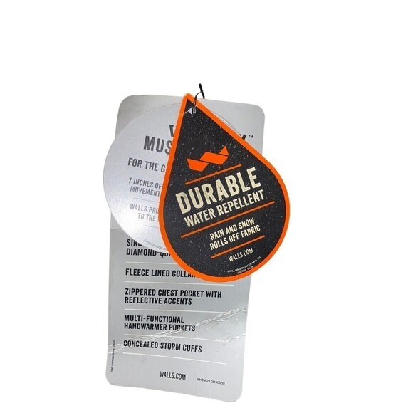 Walls Men's Super Duck Insulated Coat Brown XLT NEW - Picture 8 of 8